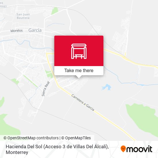 Mapa de Hacienda Del Sol (Acceso 3 de Villas Del Álcali)