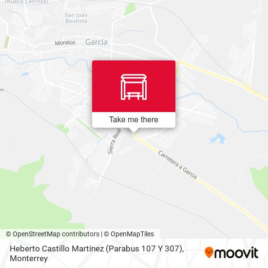 Heberto Castillo Martínez (Parabus 107 Y 307) map