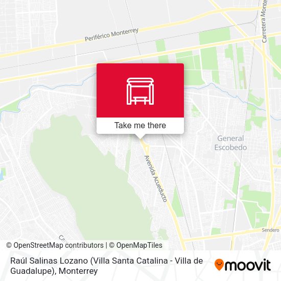 Raúl Salinas Lozano (Villa Santa Catalina - Villa de Guadalupe) map