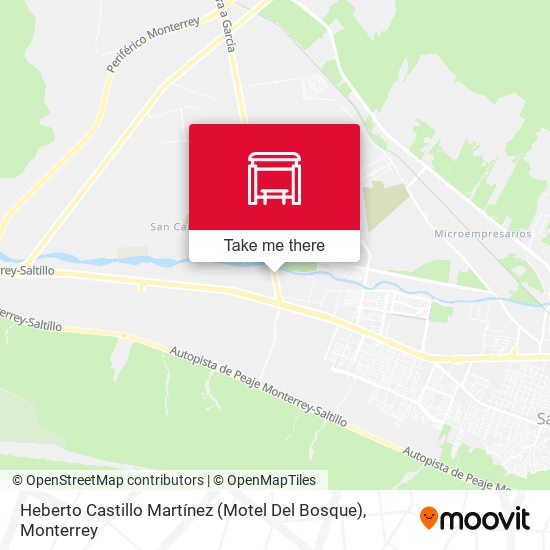 Heberto Castillo Martínez (Motel Del Bosque) map