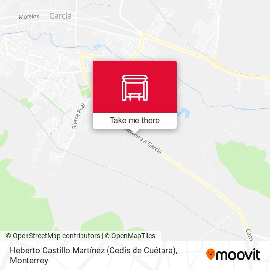 Heberto Castillo Martínez (Cedis de Cuétara) map