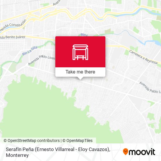 Mapa de Serafín Peña (Ernesto Villarreal - Eloy Cavazos)