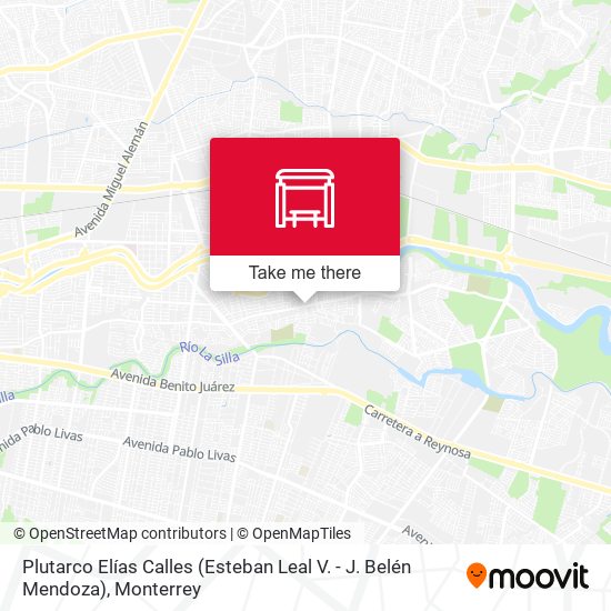 Plutarco Elías Calles (Esteban Leal V. - J. Belén Mendoza) map