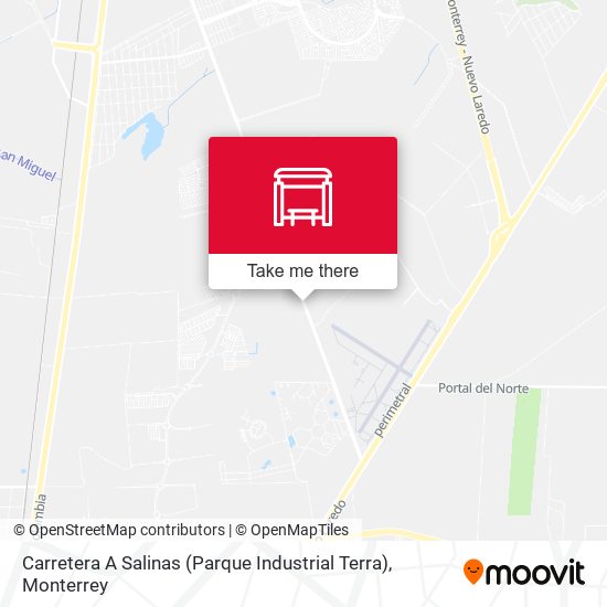 Carretera A Salinas (Parque Industrial Terra) map