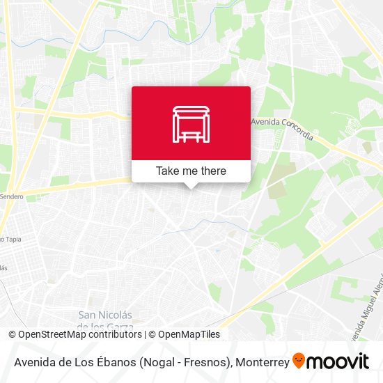 Avenida de Los Ébanos (Nogal - Fresnos) map