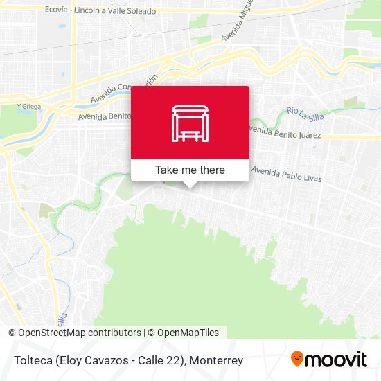 Tolteca (Eloy Cavazos - Calle 22) map