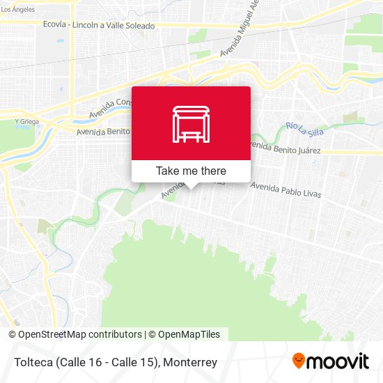 Tolteca (Calle 16 - Calle 15) map