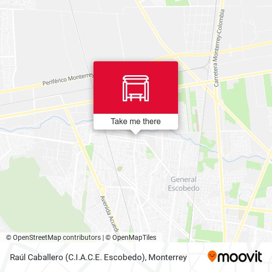 Raúl Caballero (C.I.A.C.E. Escobedo) map