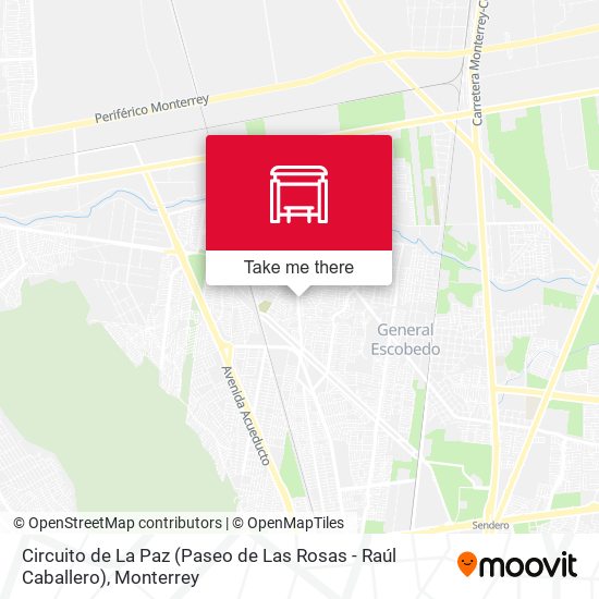 Circuito de La Paz (Paseo de Las Rosas - Raúl Caballero) map