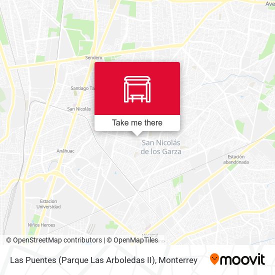 Las Puentes (Parque Las Arboledas II) map
