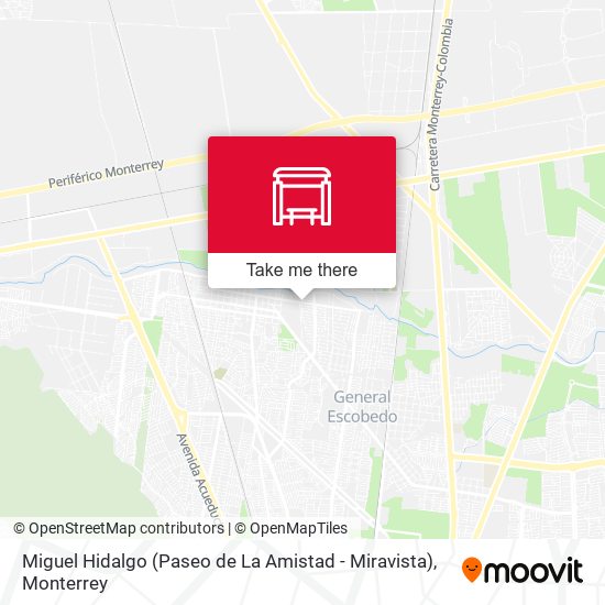 Miguel Hidalgo (Paseo de La Amistad - Miravista) map