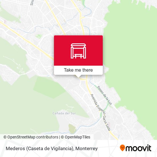 Mederos (Caseta de Vigilancia) map