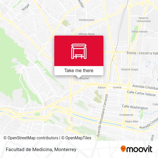 Facultad de Medicina map