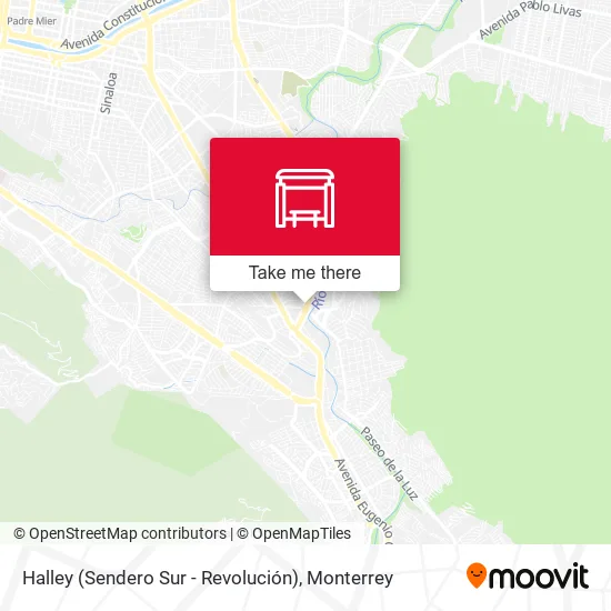 Mapa de Halley (Sendero Sur - Revolución)