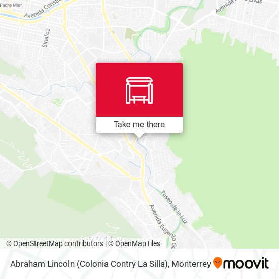 Mapa de Abraham Lincoln (Colonia Contry La Silla)