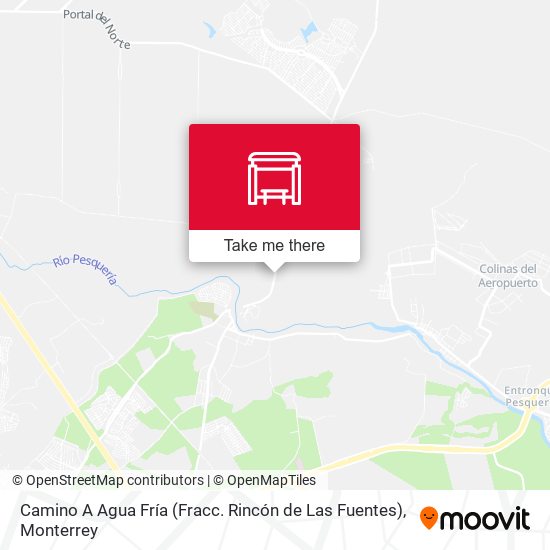 Mapa de Camino A Agua Fría (Fracc. Rincón de Las Fuentes)