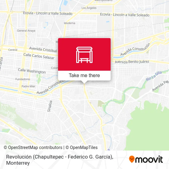Mapa de Revolución (Chapultepec - Federico G. García)