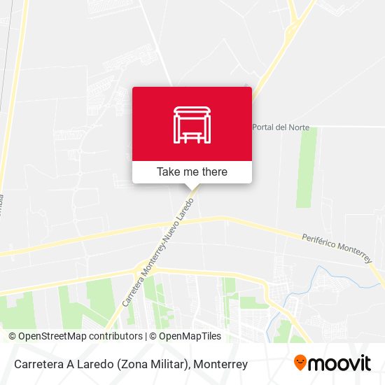 Carretera A Laredo (Zona Militar) map