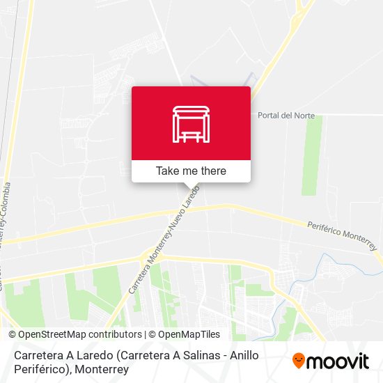 Carretera A Laredo (Carretera A Salinas - Anillo Periférico) map