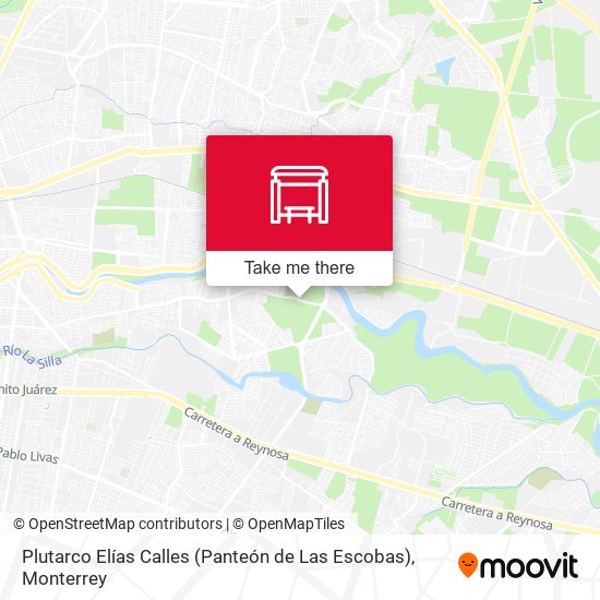 Plutarco Elías Calles (Panteón de Las Escobas) map