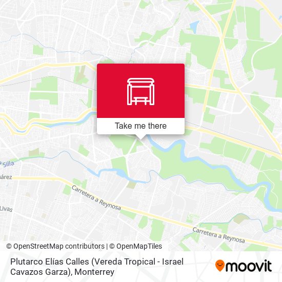 Mapa de Plutarco Elías Calles (Vereda Tropical - Israel Cavazos Garza)