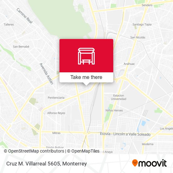 Cruz M. Villarreal 5605 map
