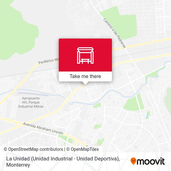 La Unidad (Unidad Industrial - Unidad Deportiva) map