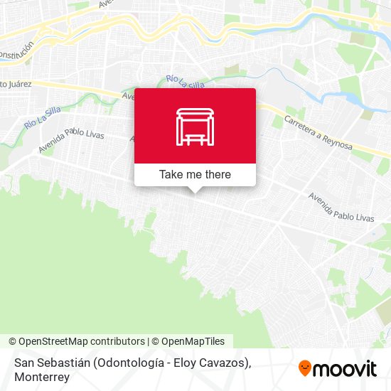 San Sebastián (Odontología - Eloy Cavazos) map