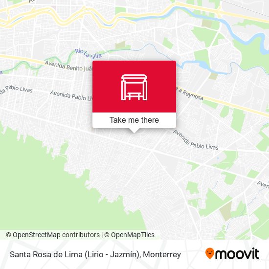 Mapa de Santa Rosa de Lima (Lirio - Jazmín)