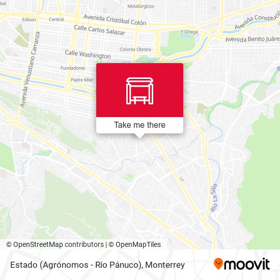 Estado (Agrónomos - Río Pánuco) map