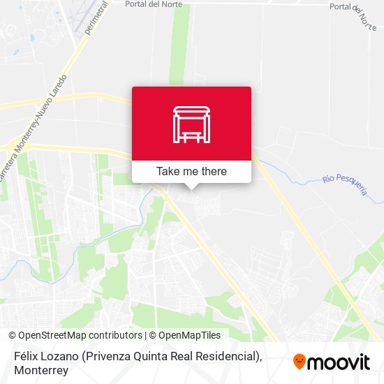 Mapa de Félix Lozano (Privenza Quinta Real Residencial)