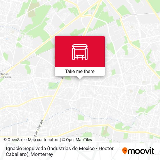 Ignacio Sepúlveda (Industrias de México - Héctor Caballero) map