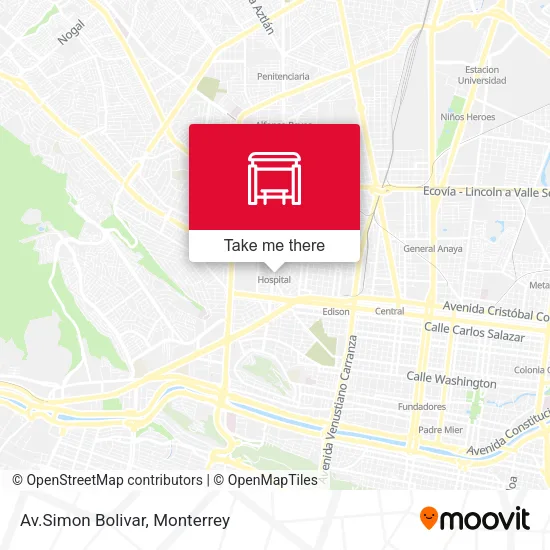 Mapa de Av.Simon Bolivar