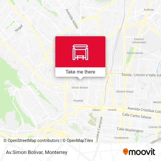 Mapa de Av.Simon Bolivar