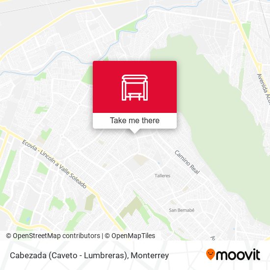 Mapa de Cabezada (Caveto - Lumbreras)