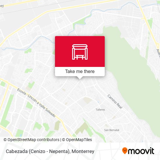 Cabezada (Cenizo - Nepenta) map