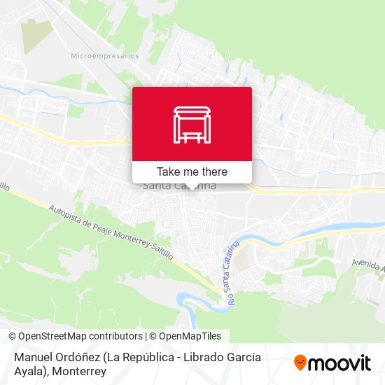 Manuel Ordóñez (La República - Librado García Ayala) map