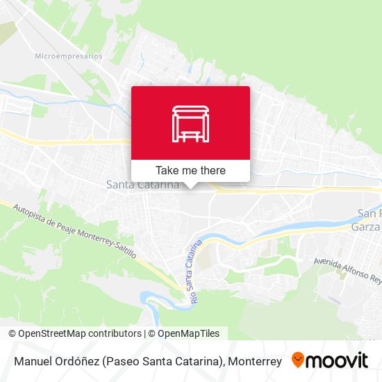 Manuel Ordóñez (Paseo Santa Catarina) map