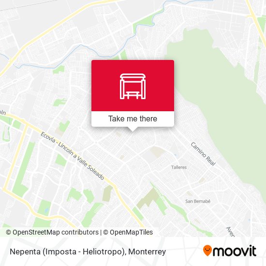 Nepenta (Imposta - Heliotropo) map