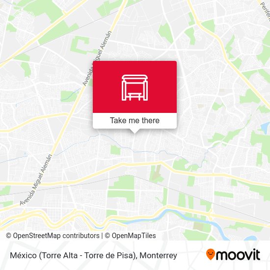 México (Torre Alta - Torre de Pisa) map