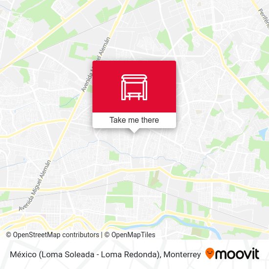 México (Loma Soleada - Loma Redonda) map