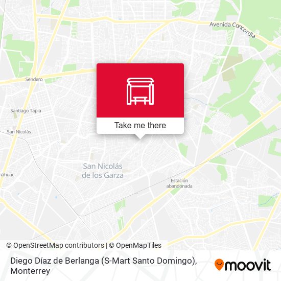 Mapa de Diego Díaz de Berlanga (S-Mart Santo Domingo)
