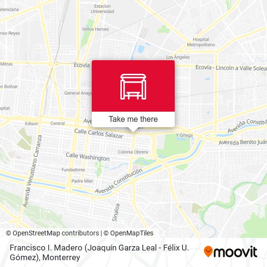 Mapa de Francisco I. Madero (Joaquín Garza Leal - Félix U. Gómez)
