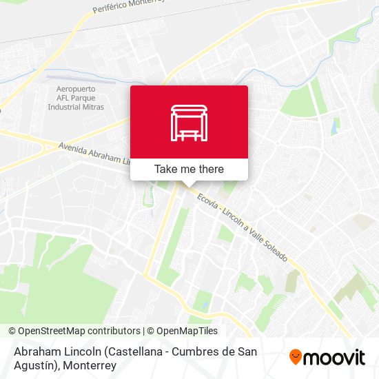 Abraham Lincoln (Castellana - Cumbres de San Agustín) map