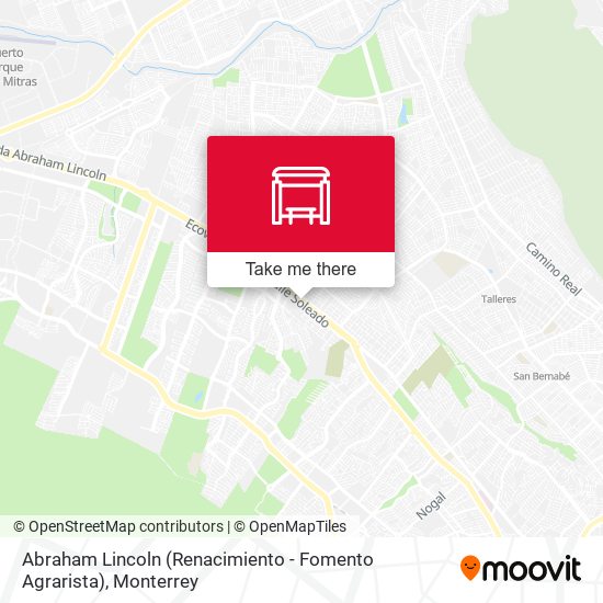 Abraham Lincoln (Renacimiento - Fomento Agrarista) map