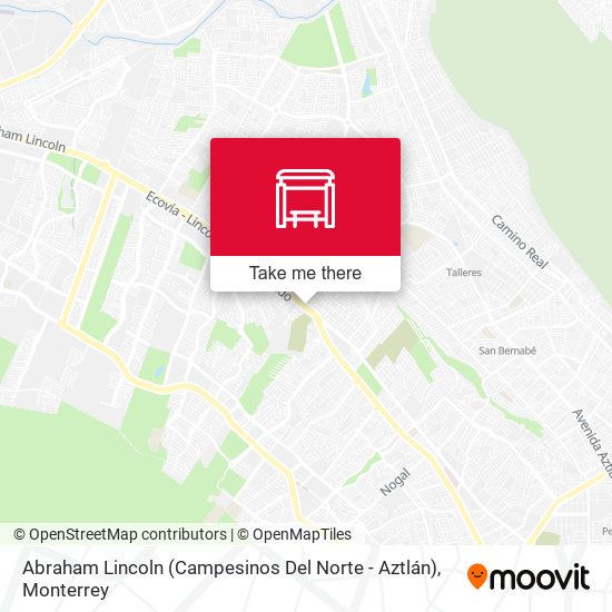 Abraham Lincoln (Campesinos Del Norte - Aztlán) map