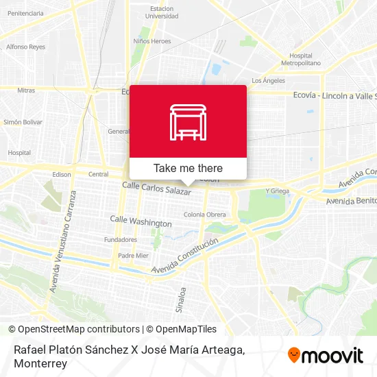 Mapa de Rafael Platón Sánchez X José María Arteaga