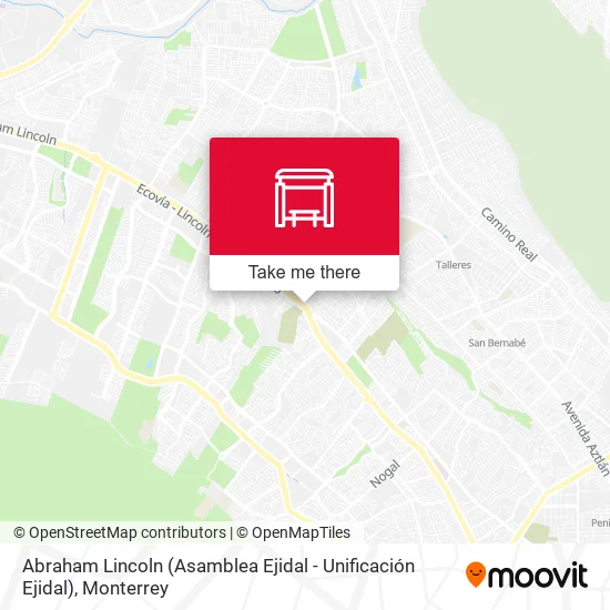 Mapa de Abraham Lincoln (Asamblea Ejidal - Unificación Ejidal)