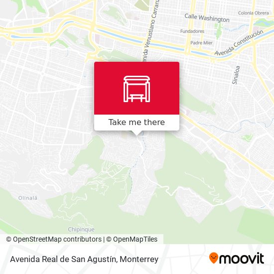 Avenida Real de San Agustín map