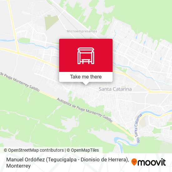 Manuel Ordóñez (Tegucigalpa - Dionisio de Herrera) map
